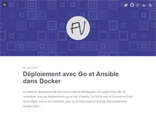 Tablet Screenshot of blog.luxifer.fr